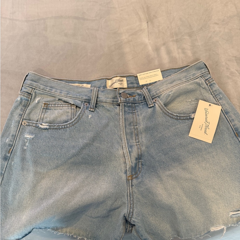 Universal Thread Light Blue Denim Short, Size 10